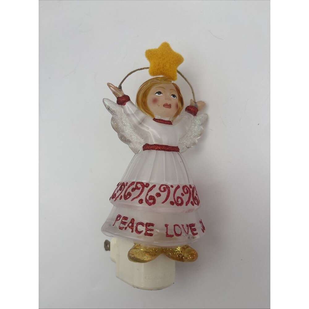 Christmas Angel Night Light Star Night Brites Kohl's Decorations Holiday